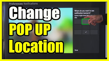 How to Change the Pop Up Notification Location on Screen for Xbox Series X (Settings Tutorial)