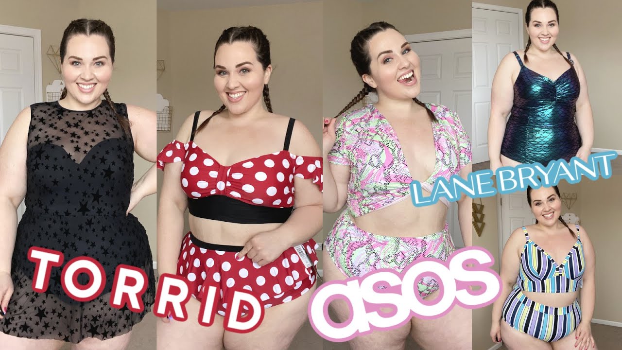 asos plus size swim