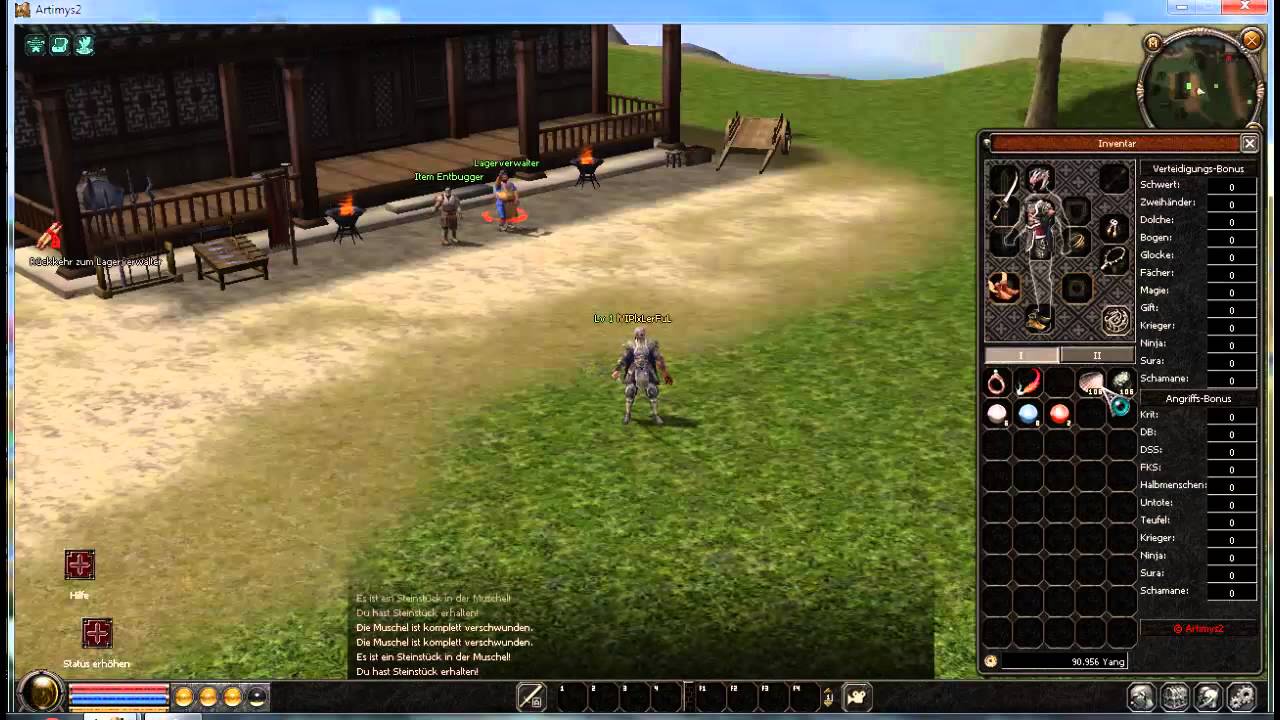 METIN2 P SERVER YANG TRICK (OHNE HACK)