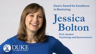 Mentoring Undergraduates Is 'Almost Like Being a Parent: Jessica Bolton