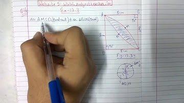 Chapter 12 Exercise 12.3 (16) Area related to circles class 10 maths NCERT