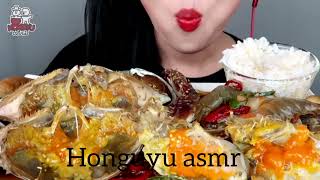 Raw Seafood Asmr ... Asmr Linh And Asmr Honguyu