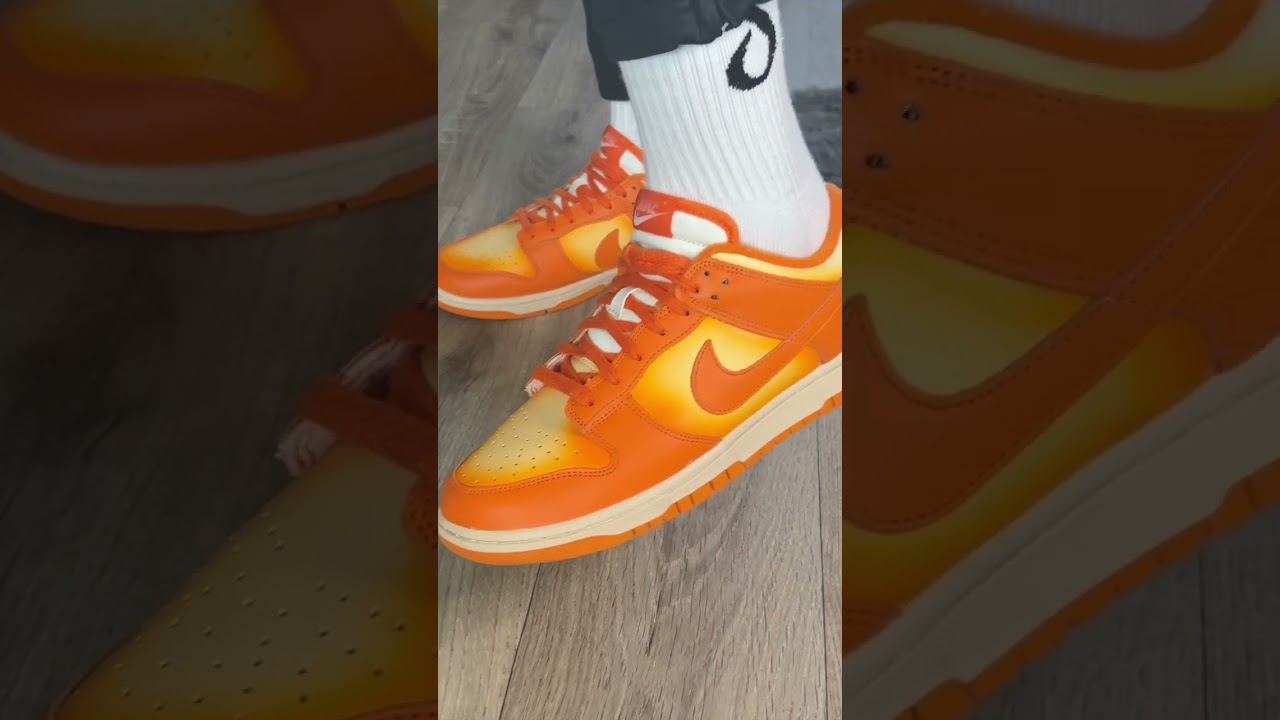 🔥🔥 Nike Dunk Low Magma Dunks On Feet, Thoughts?