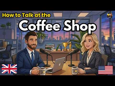 Video How to Talk at the Coffee Shop in English | English Conversation Practice