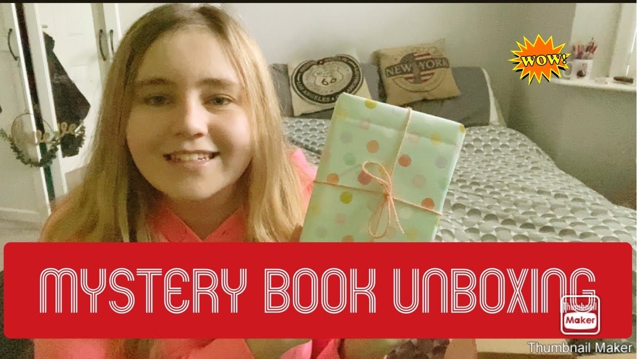 Mystery Book Box Unboxing! YouTube