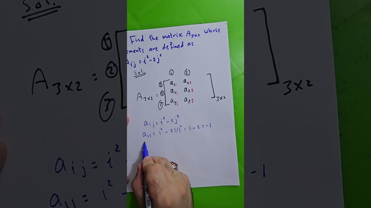 محاضرة 1 (مقدمة في المصفوفات وأنواعها). نوار الأسدي