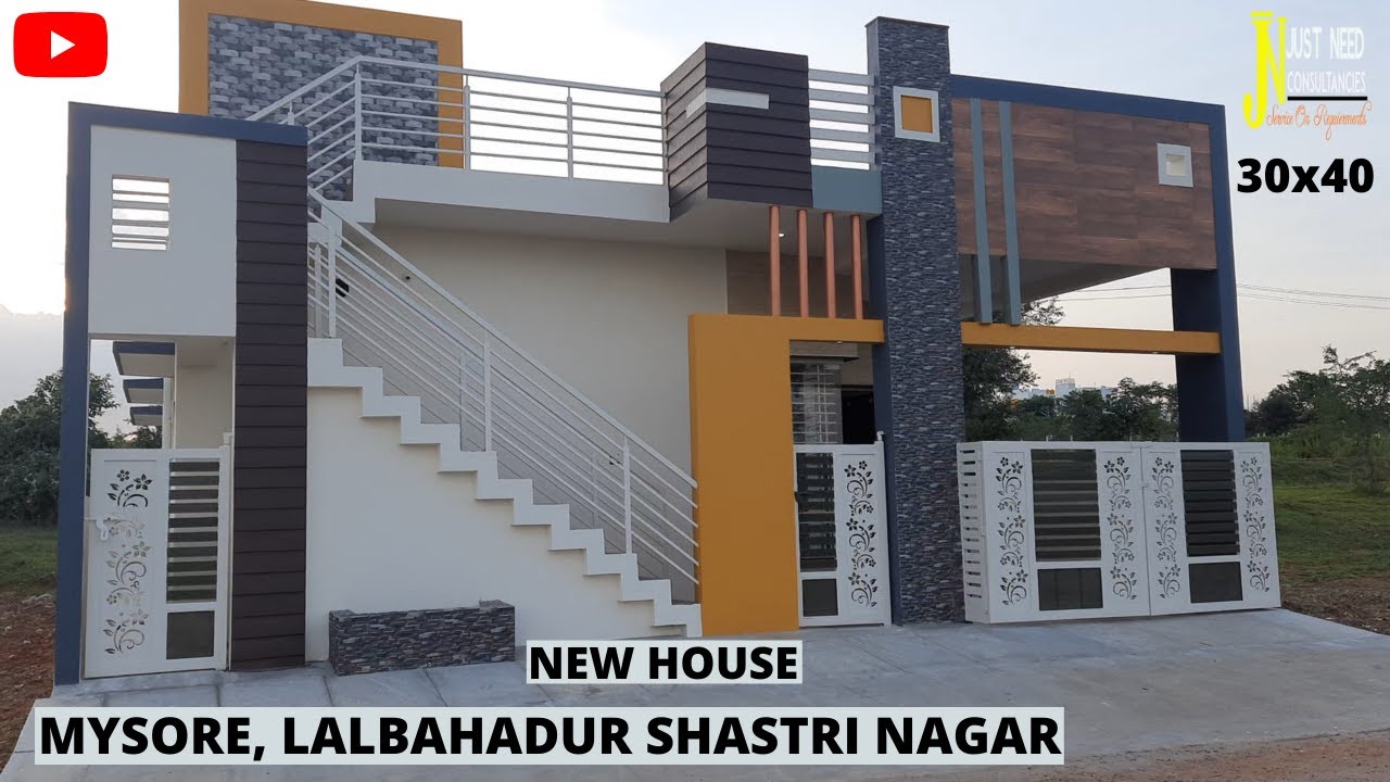 30X40 BRAND NEW 2BHK SALE HOUSE IN MYSORE // LAL BAHADUR SHASTRI NAGAR