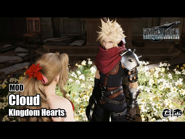 Mod Gives Cloud The Keyblade In Final Fantasy VII Remake - Kingdom