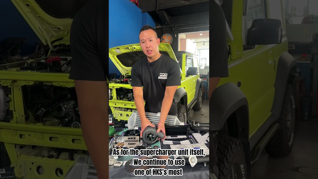 HKS Gen2 Supercharger Kit for Suzuki Jimny JB74 | Full Upgrade Overview 縮圖