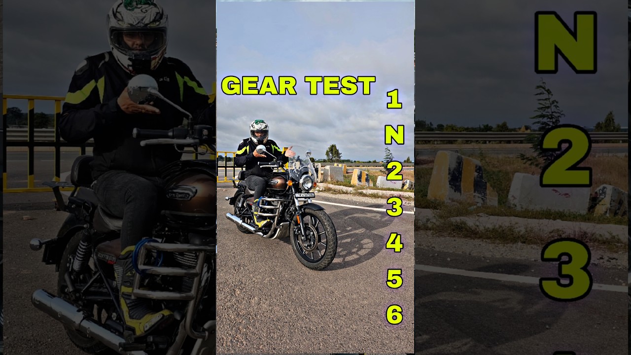 ROYAL ENFIELD METEOR 350 GEAR TEST 🔥 