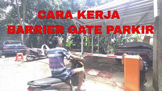 CARA SETTING BARRER GATE PARKIR MX50 DC VEHICLE LOOP DETECTOR