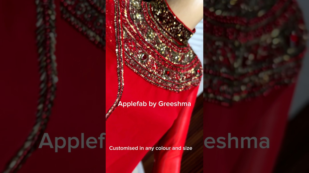 Customised partywear 👗