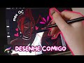 Desenhe meu personagem comigo!! + bate papo 💗 || Anunciando os ganhadores do meu DTIYS ✨