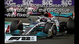 After F1 22 DRS Issue was modded, it was a decent game