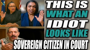 This “Legal Expert” Sovereign Citizen Just DESTROYED His Own Case