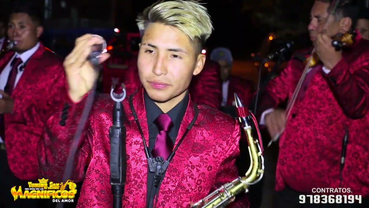 ORQ.LOS MAGNIFICOS DEL AMOR   HUAYNO- TRATAME CON CARIÑO -LLORO POR TU AMOR