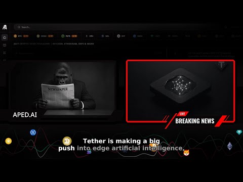 Tether’s QVAC bets on edge AI: multi‑billion‑parameter models running on phones and GPUs - YouTube thumbnail