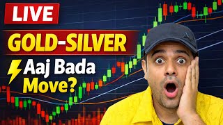 Live analysis Gold–Silver | Aaj Tez Giraavat Ya Bada Breakout? | MCX Hindi
