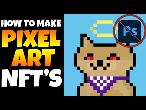 How To Create NFT Pixel Art Collections (EASY)