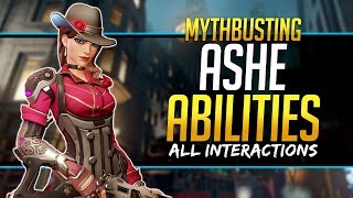 Overwatch Mythbusters - Ashe Abilities & Interactions