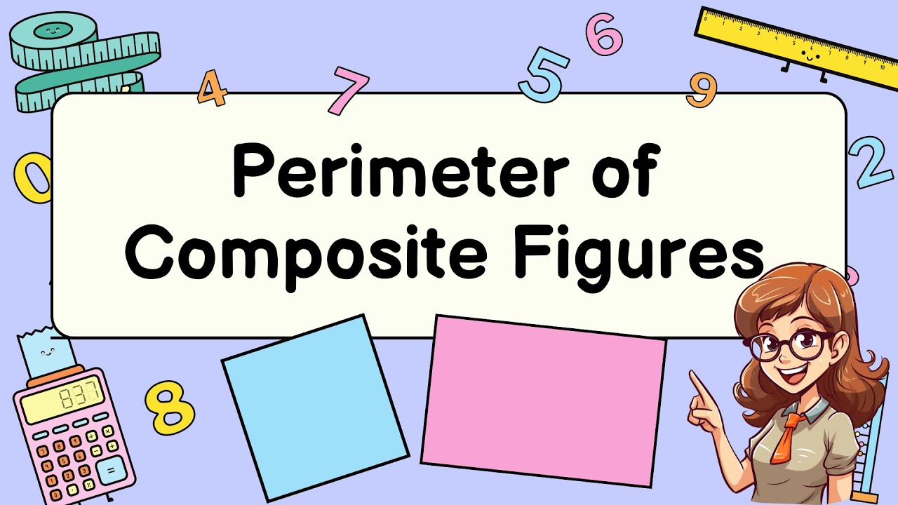 Perimeter of Composite Figures Involving Squares and Rectangles - YouTube