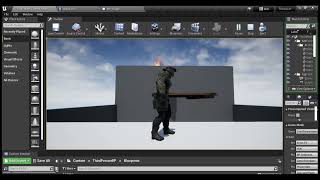 Moving platforms using paths and damage trigger in UE4.