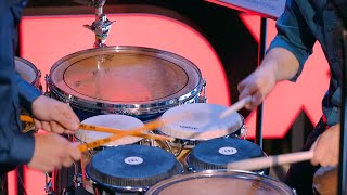 The Most Unexpected Drum Performance | Albin Rosenqvist & Kasper Grøn | TEDxOdense