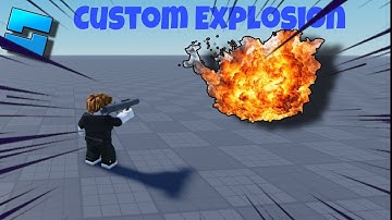 How to make custom explosion in your Roblox game [ROBLOX STUDIO]