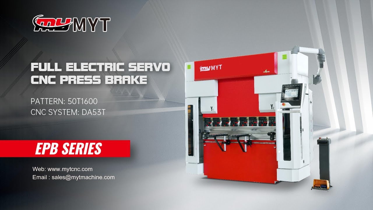 MYT® EPB-50T1600 Full Electric Servo CNC Press Brake DA53T System