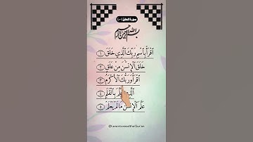 AL-ALAK - Egzon Ibrahimi (سورة العلق) #surah_alaq