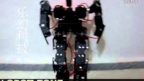 17 DOF HUMANOID ROBOT DANCE