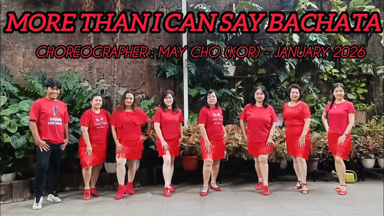 More than i can say Bachata//Line Dance// Coach Sugeng//Sweet Angel 