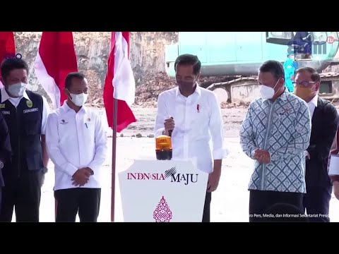 Kunker ke Muara Enim, Presiden Jokowi Groundbreaking Proyek Hilirisasi Batu Bara Menjadi DME