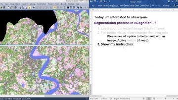 Multispectral Segmentation using eCognition