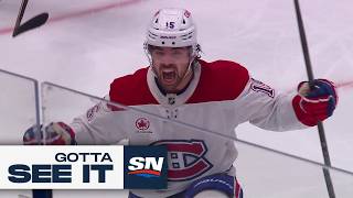 Download lagu GOTTA SEE IT: Alex Newhook Gives Montreal The Lead In Game 7