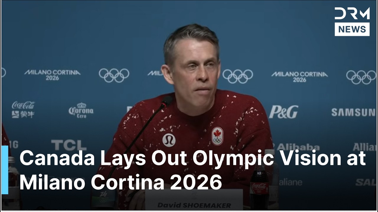 FULL PRESSER: Team Canada Sets Medal Ambitions at Milano Cortina 2026 Winter Olympic | AD1G