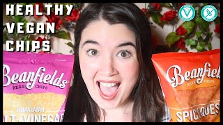 BEANFIELDS CHIP TASTE TEST | HEALTHY VEGAN CHIPS