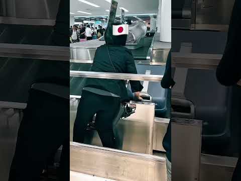 baggage handling in usa VS japan 🇯🇵