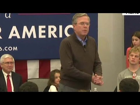 Jeb Bush to audience: 'Please clap'