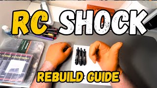 Team Associated RC Shocks Rebuild & O-Ring Replacement Guide (POV)