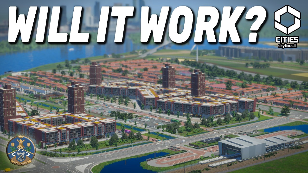 Dutch Planning Approach to Better Suburbs | Cities Skylines 2