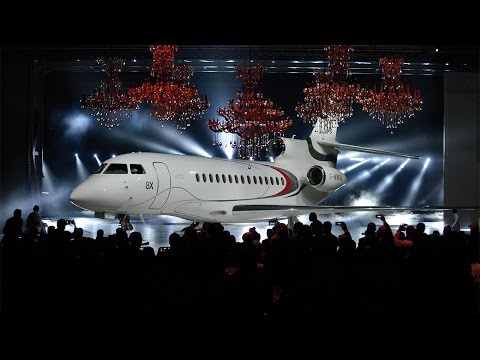 The Falcon 8X Rollout, December 17, 2014. Bordeaux-Merignac