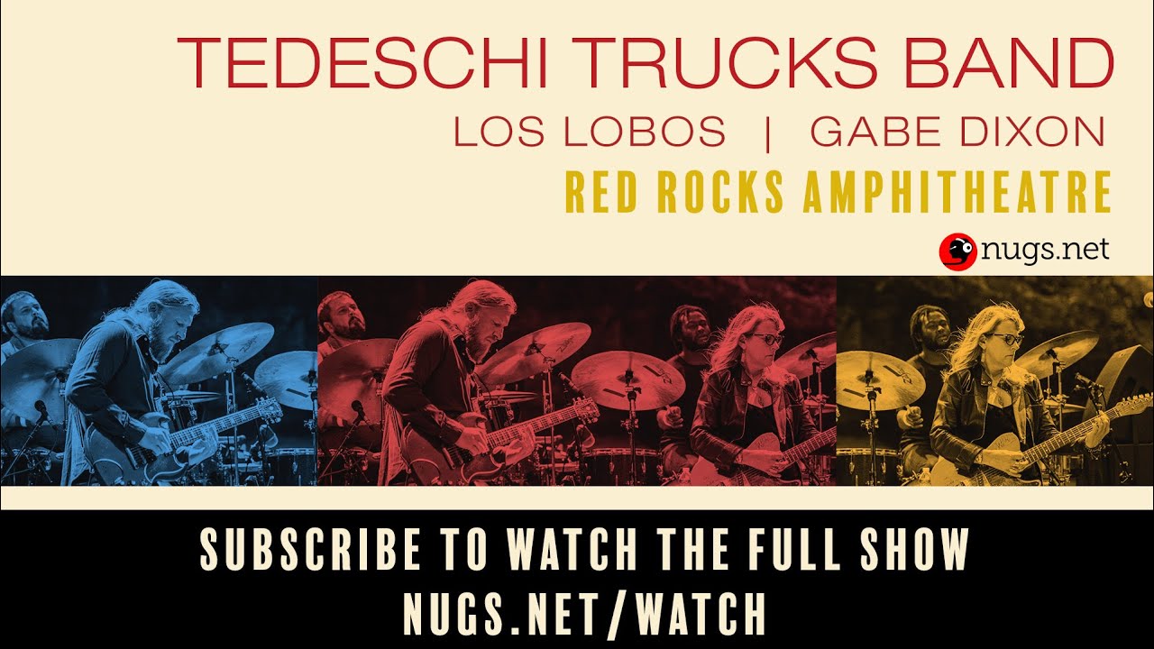 Tedeschi Trucks Band July 30th Live At Red Rocks Amphitheatre Youtube 