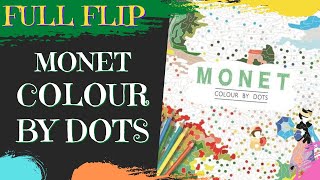 MONET COLOUR BY DOTS - FULL FLIP THROUGH | A Different Kind of Colour By Number | Bonus Art Prints screenshot 4