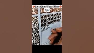 LEARN DIFFERENT HENNA FILLINGS -8 #hennamagic #art #creativehenna #hennaart #henna