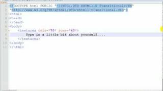 Celebrity XHTML Tutorial - 28 - Textareas Net Worth