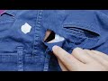 Teach yourself amazing sewing skills about fixing a hole in your pants with just a needle and thread