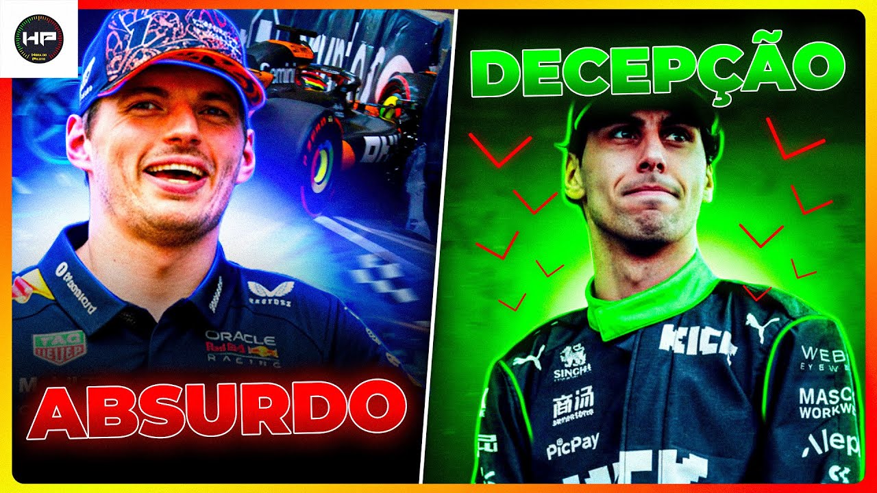 Verstappen faz IMPOSSÍVEL | Bortoleto PRA TRÁS | GP do Baku de F1