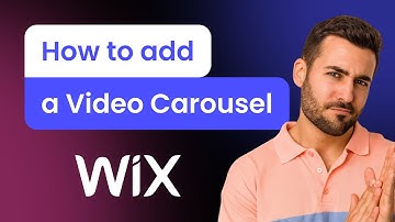 How to add a Video Carousel to Wix