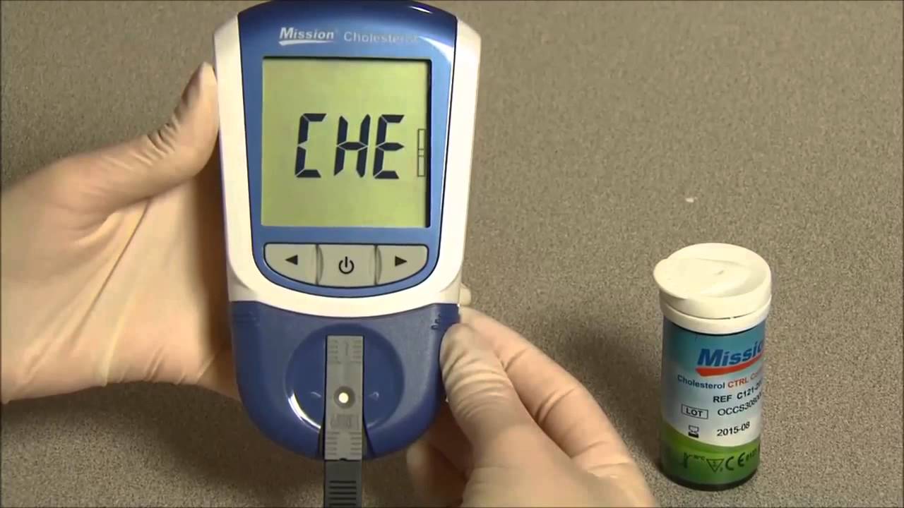 Professional Use of Mission Cholesterol Meter YouTube